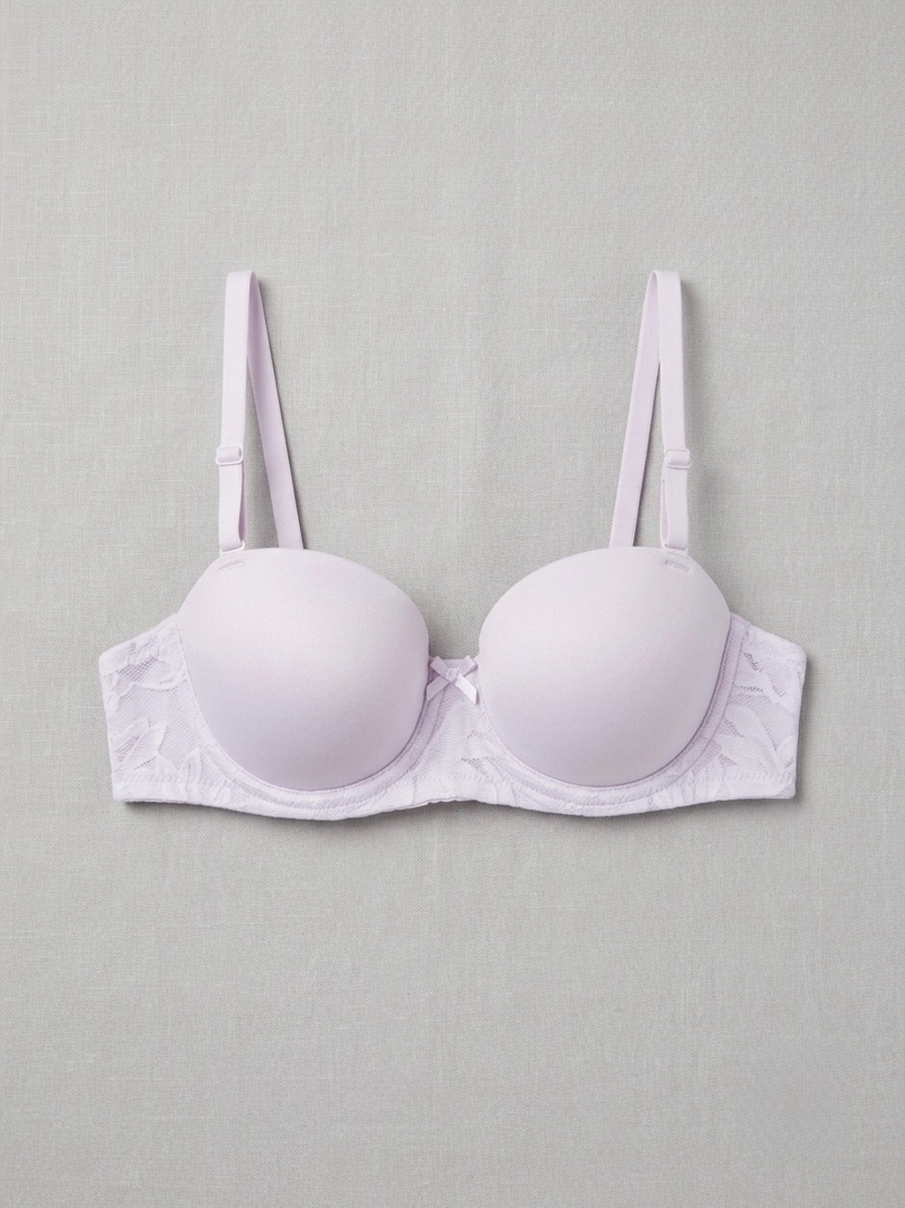 Aerie Sunnie Strapless Lightly Lined Bra 32A in Lavender